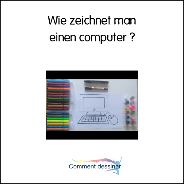 Wie zeichnet man einen computer